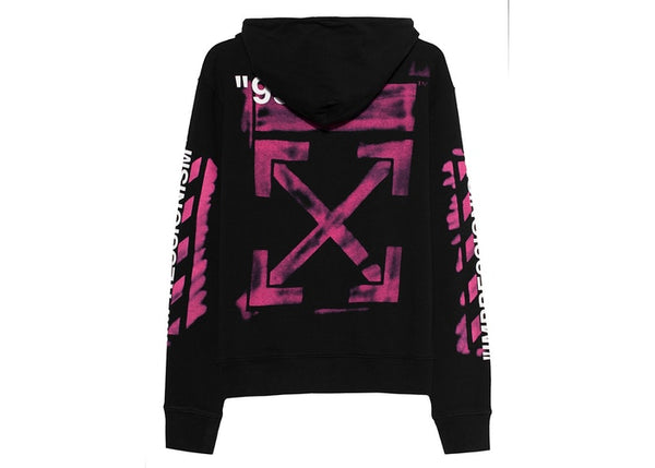 Off-White Diag Stencil Hoodie Multicolor (Clothing)