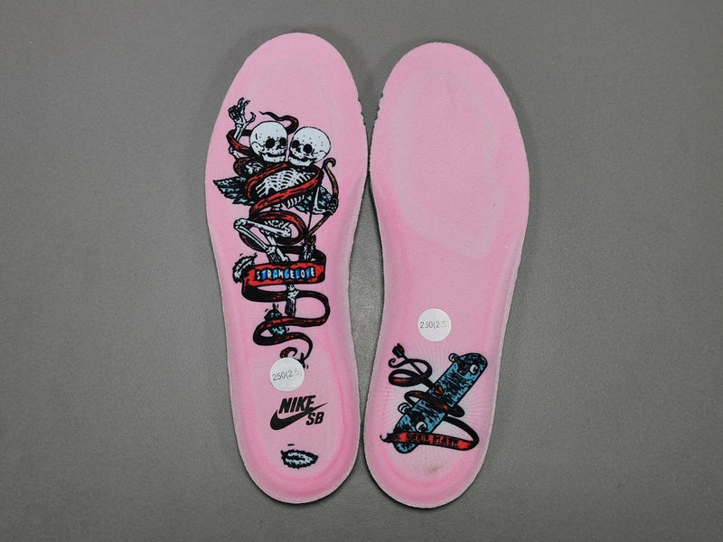 Strange Love Pink Shoes Low Designer Sports Skateboard Shoes For